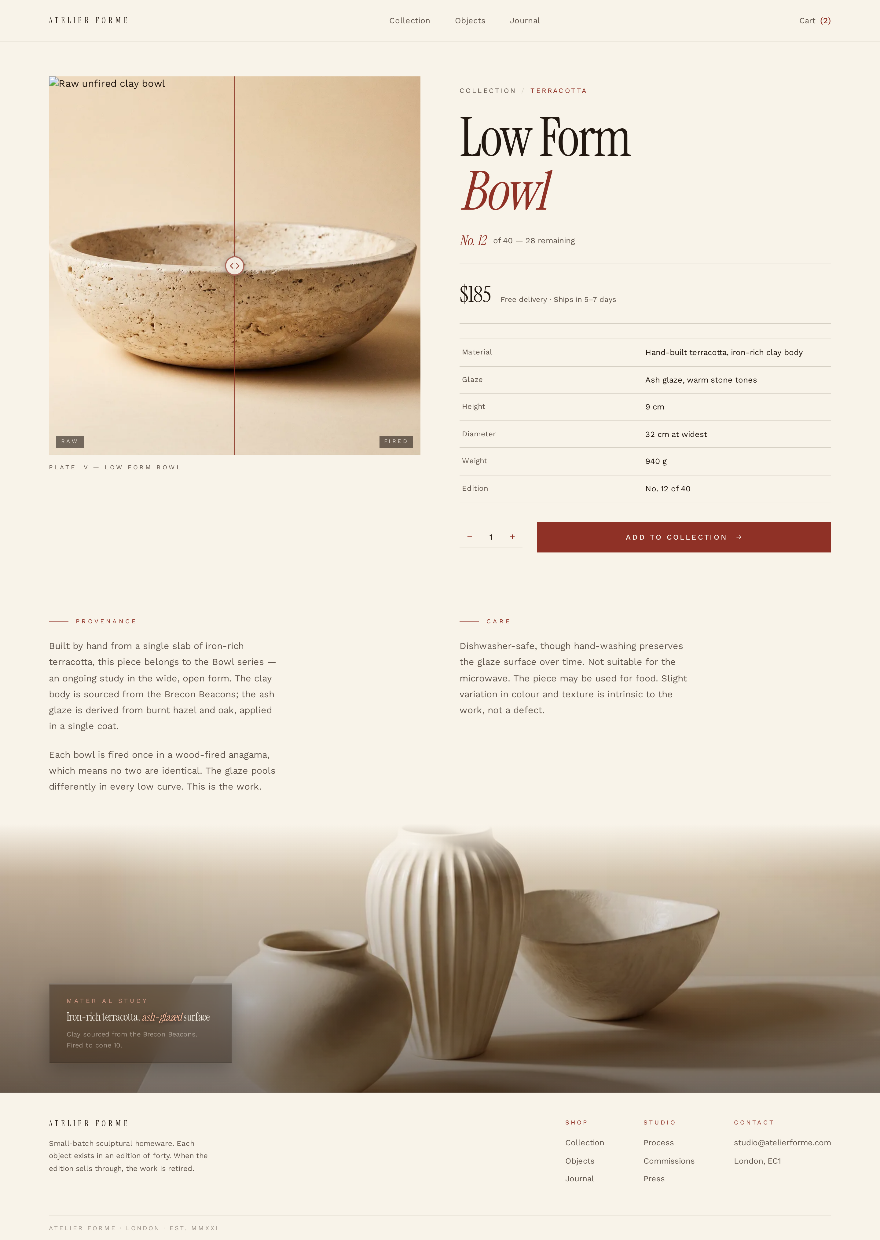 Object screen