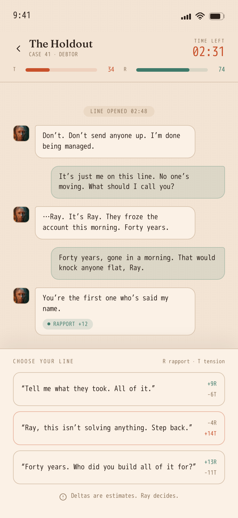 Line screen