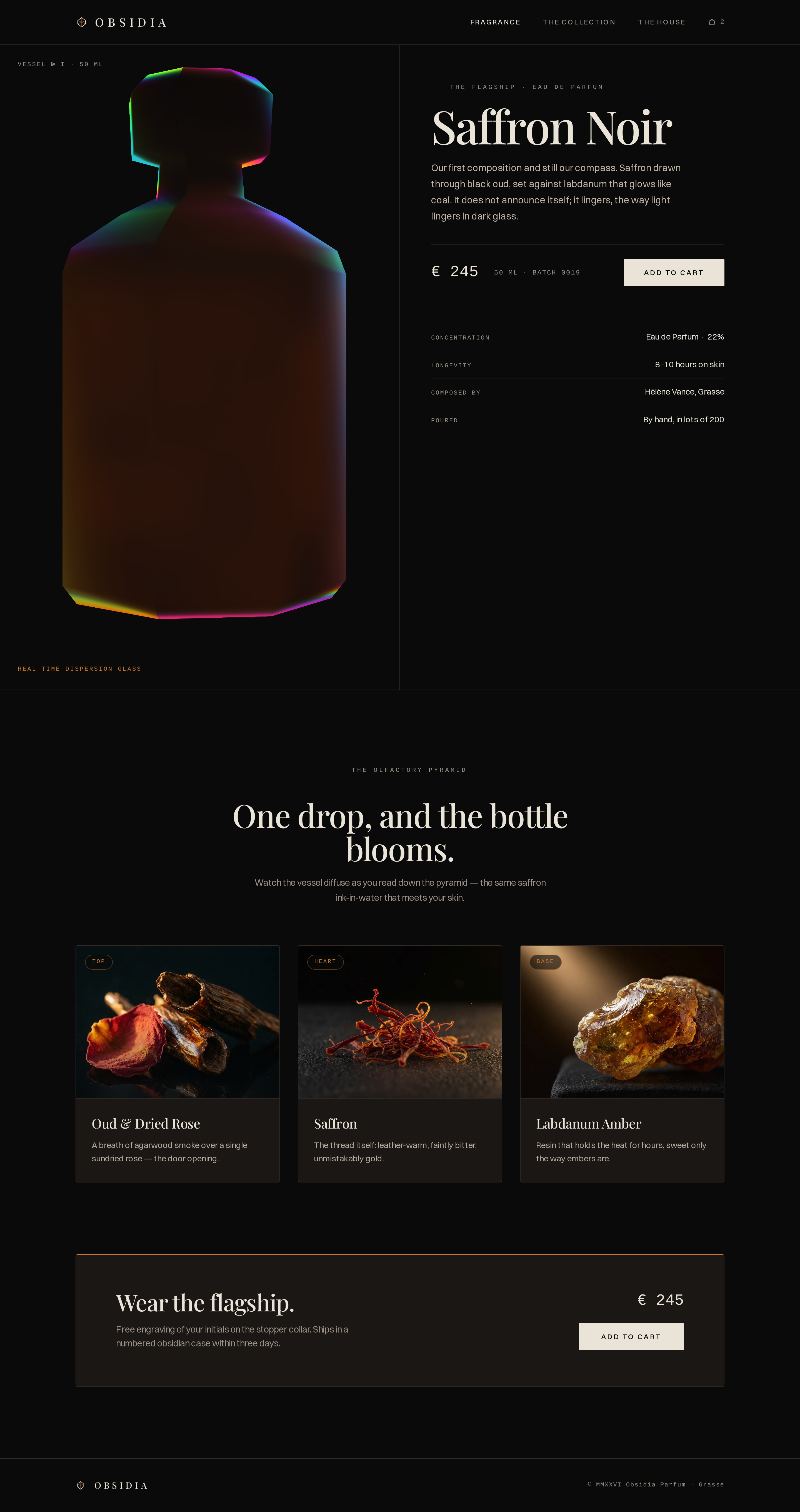 Fragrance screen
