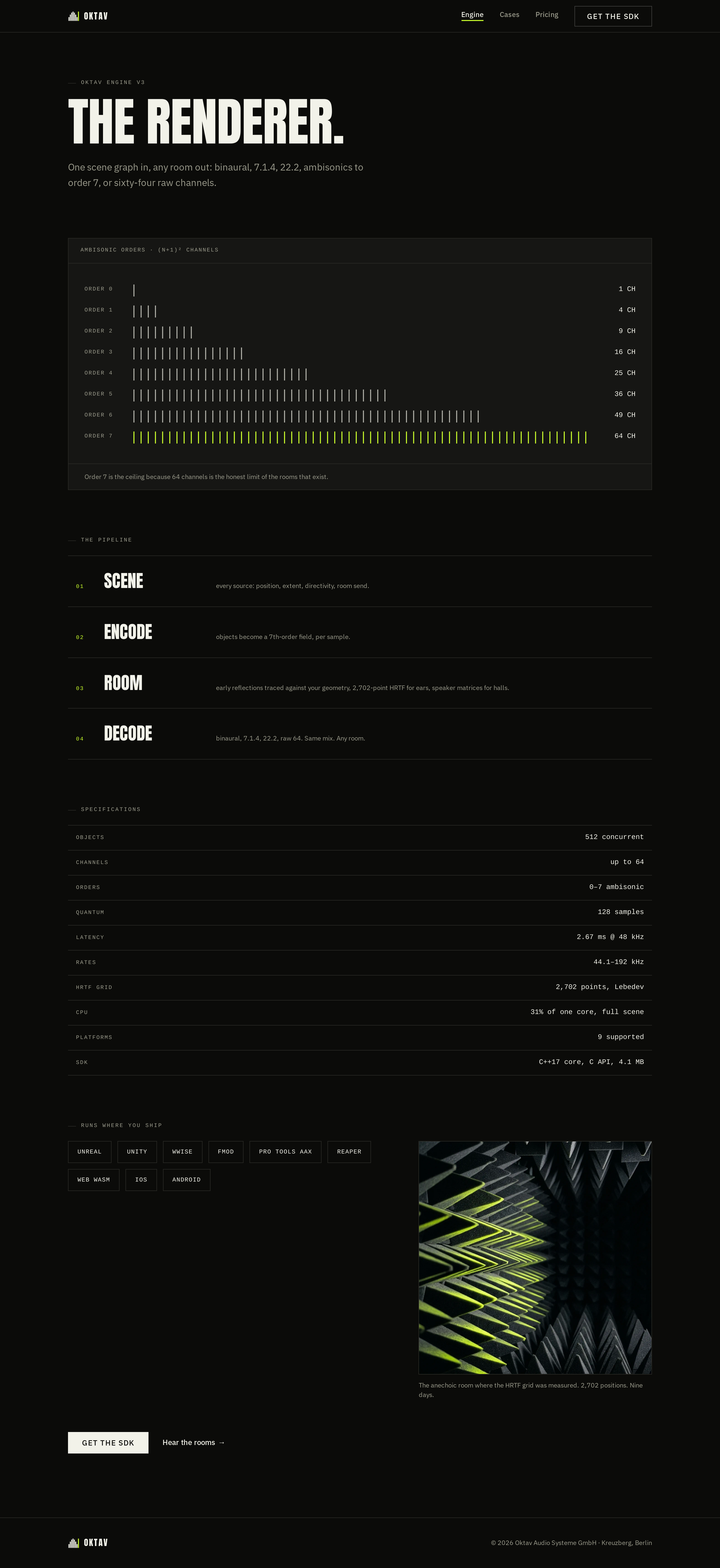 Engine screen