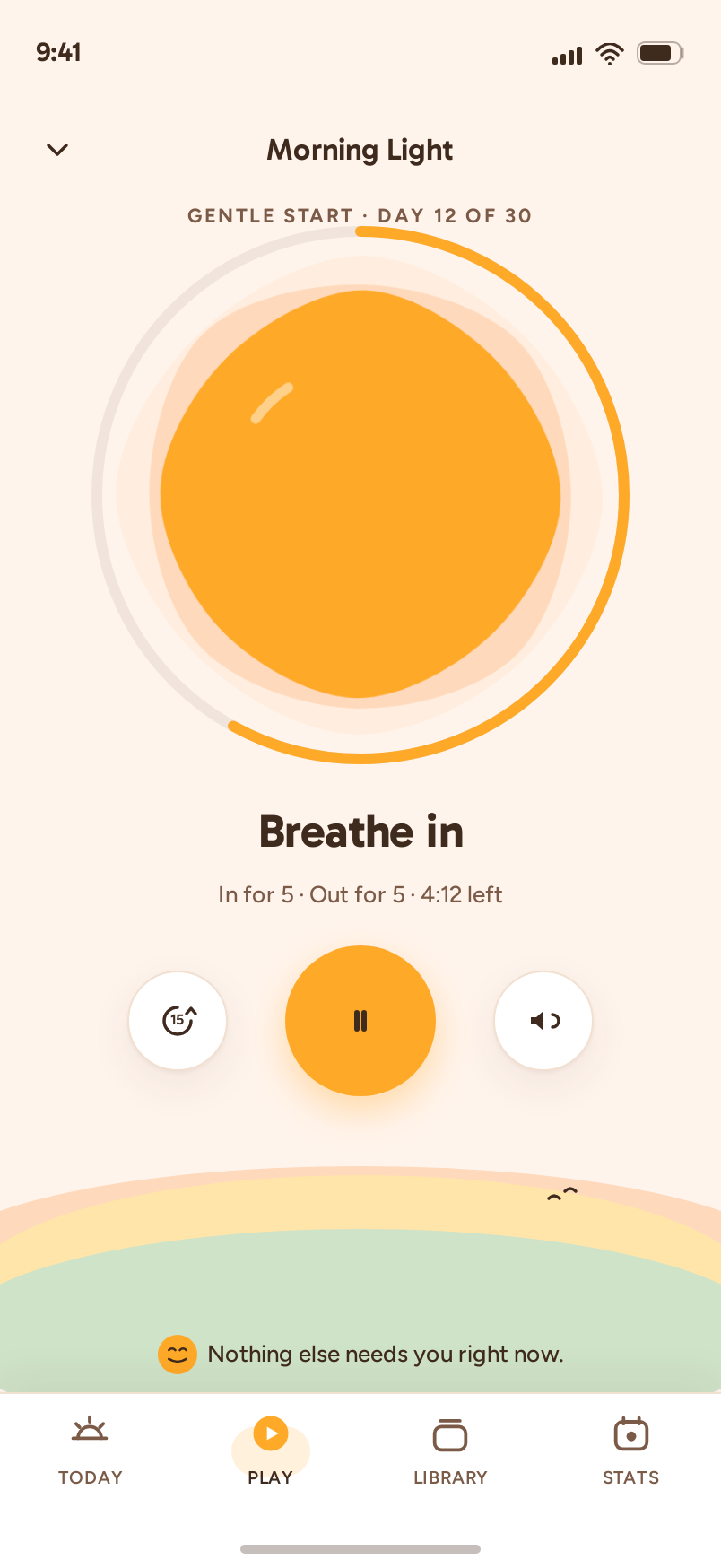 Play screen