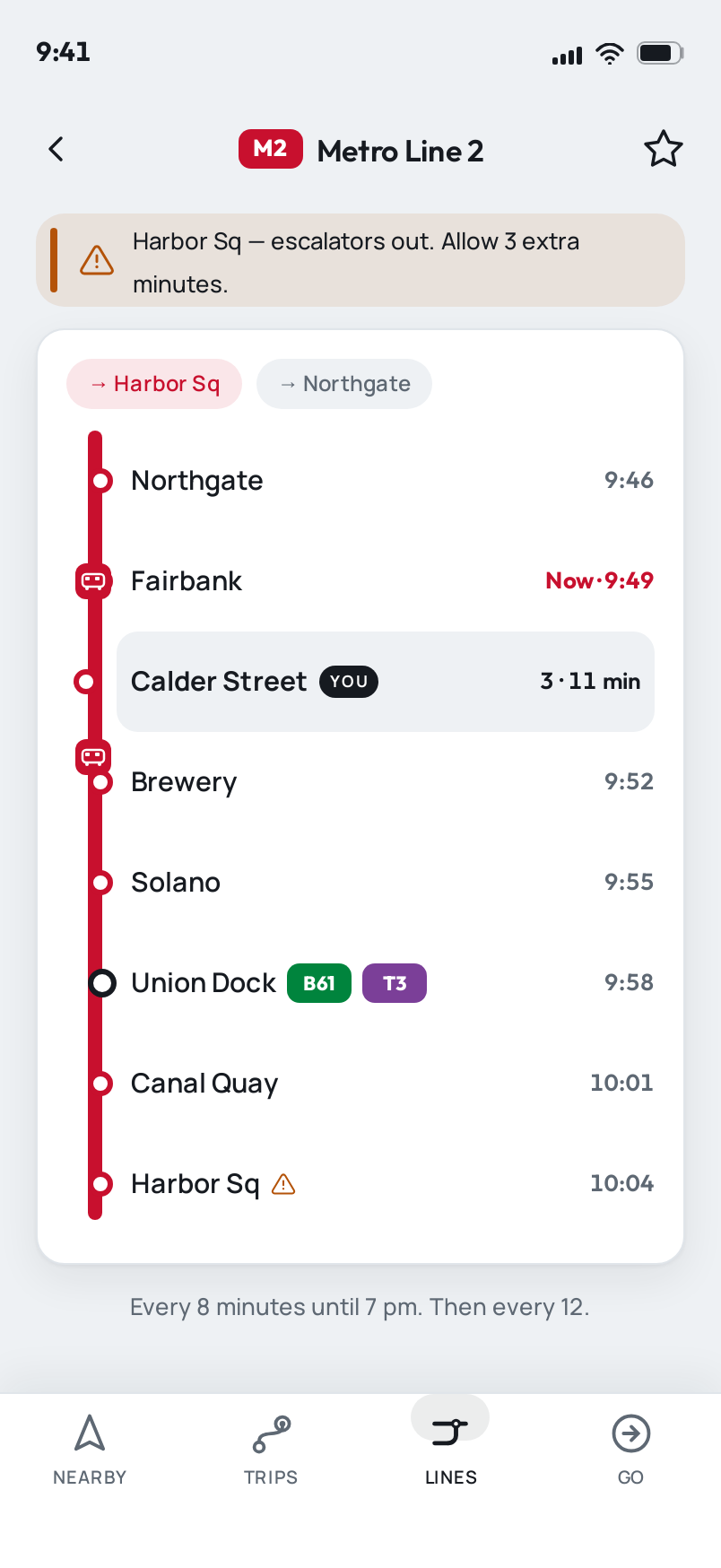 Line screen