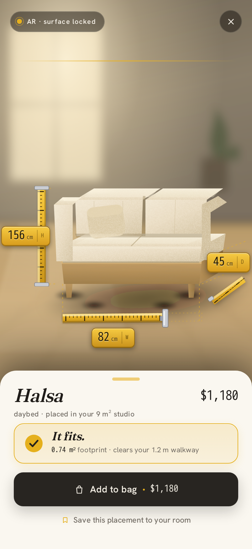 Room screen