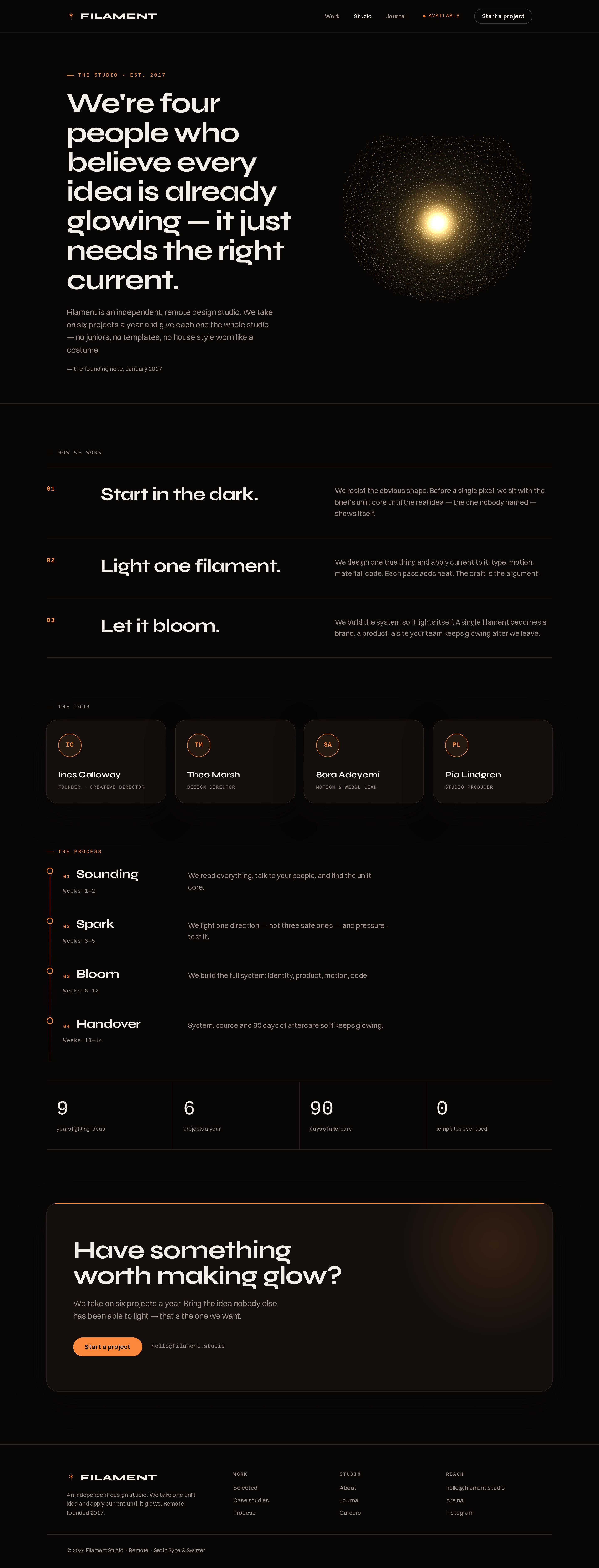 About screen