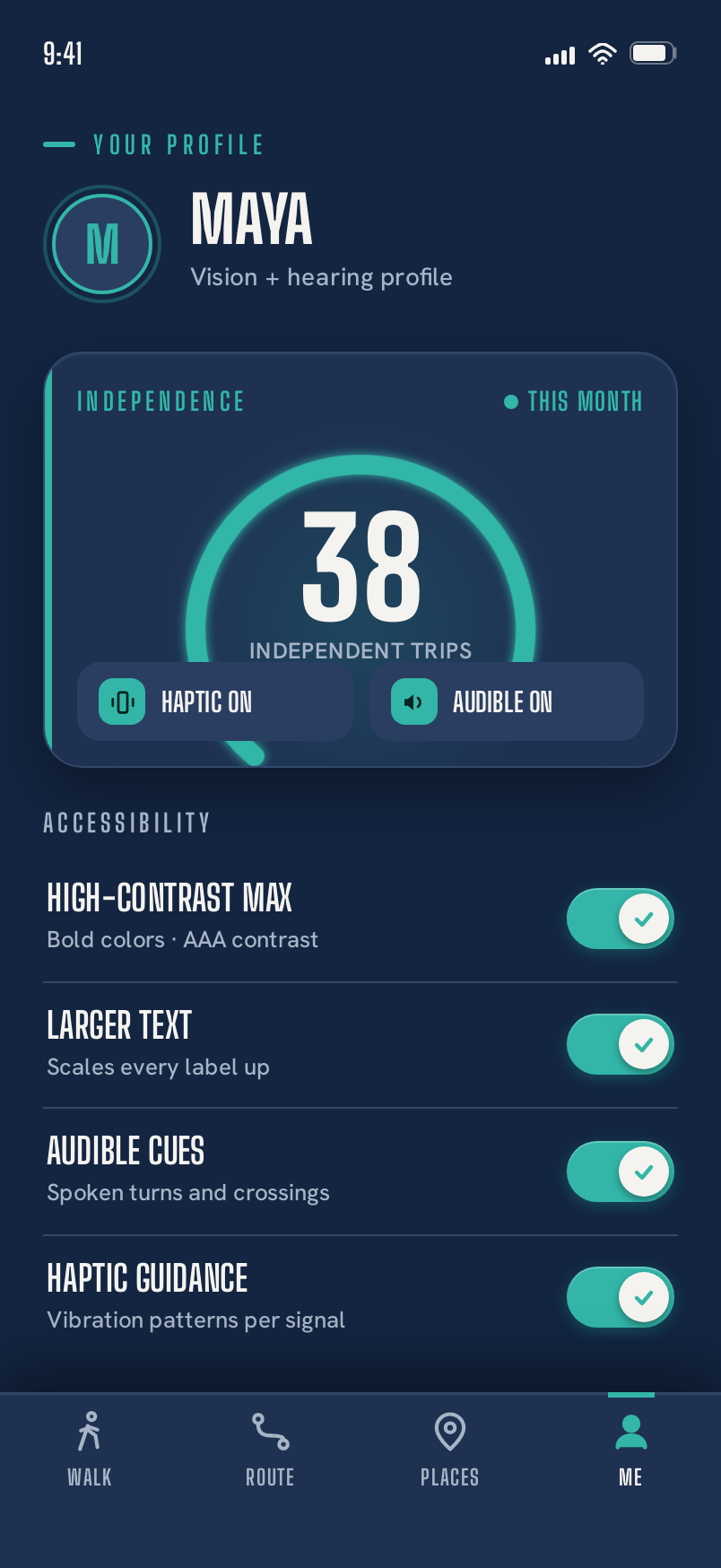 Me screen