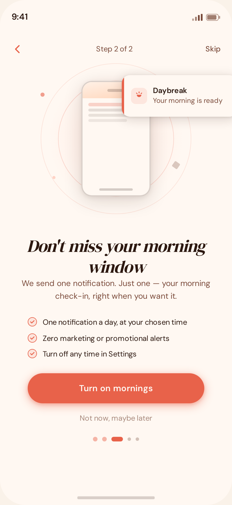 SoftAsk screen